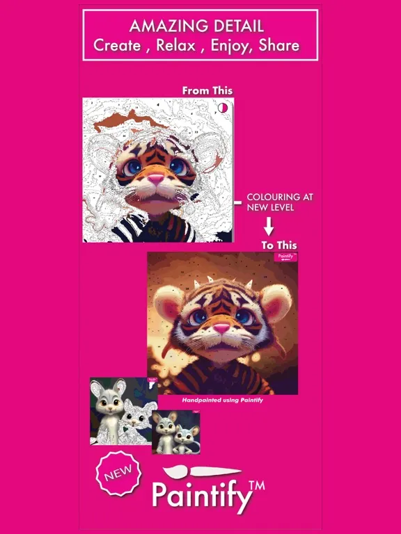 Paintify: Colouring Fun iPad  Ekran Görüntüleri
